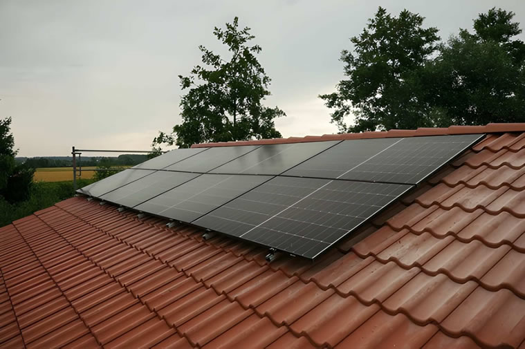 Residential solar installation